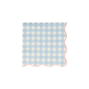 Tovaglioli carta Piccoli Quadretti (x20)