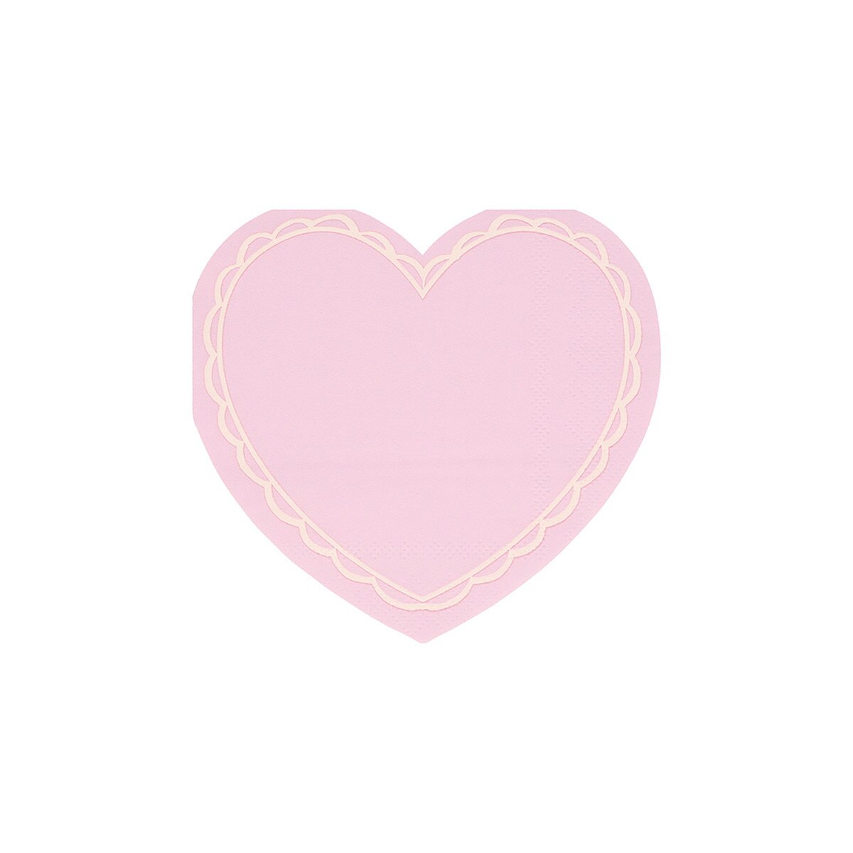 Tovaglioli piccoli a cuore (x16)