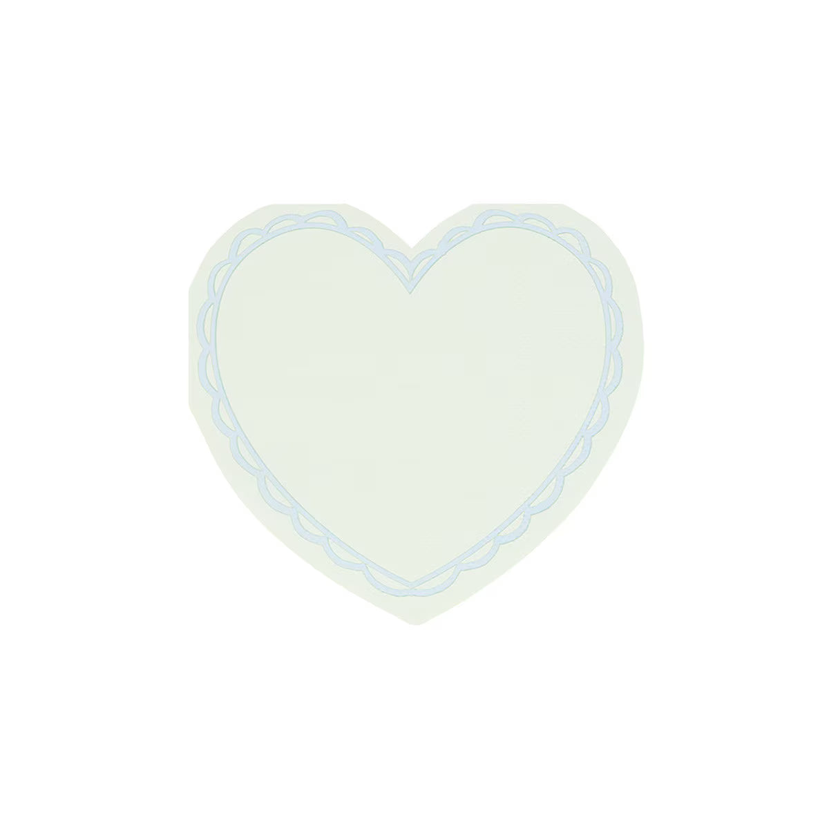 Tovaglioli piccoli a cuore (x16)