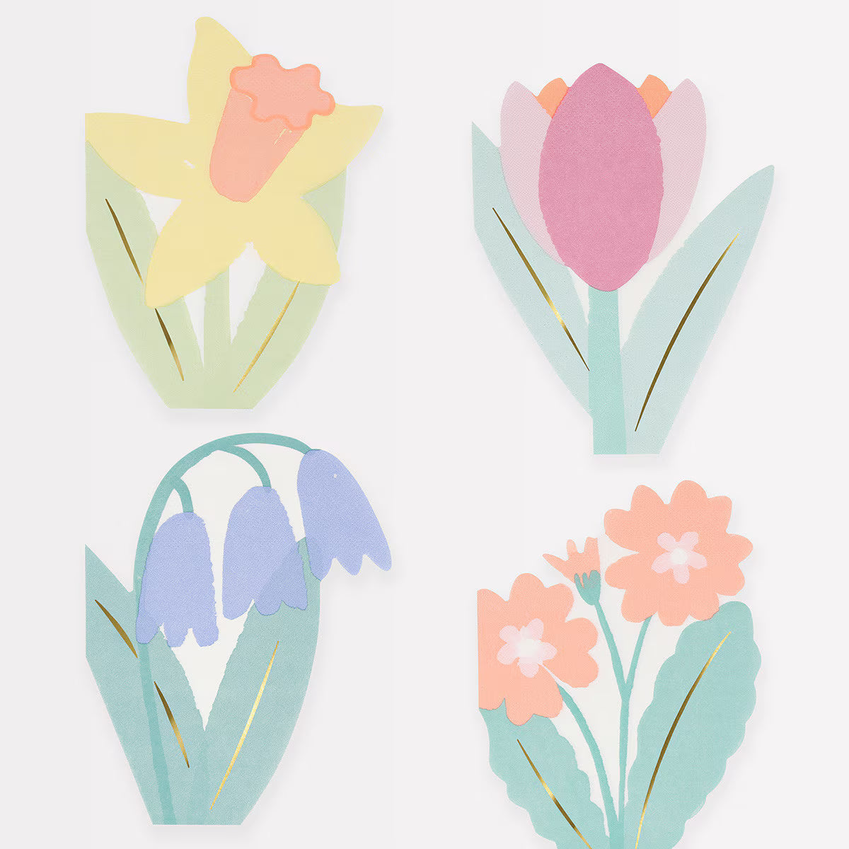 Tovaglioli Spring Bloom (x16)
