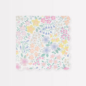 Tovaglioli carta Grandi Fiori da Giardino (x16)