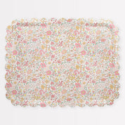 Vassoio Liberty Fiori Rosa