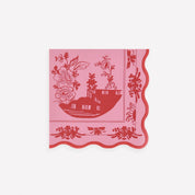 Tovaglioli carta Grandi Vintage Rosso (x16)