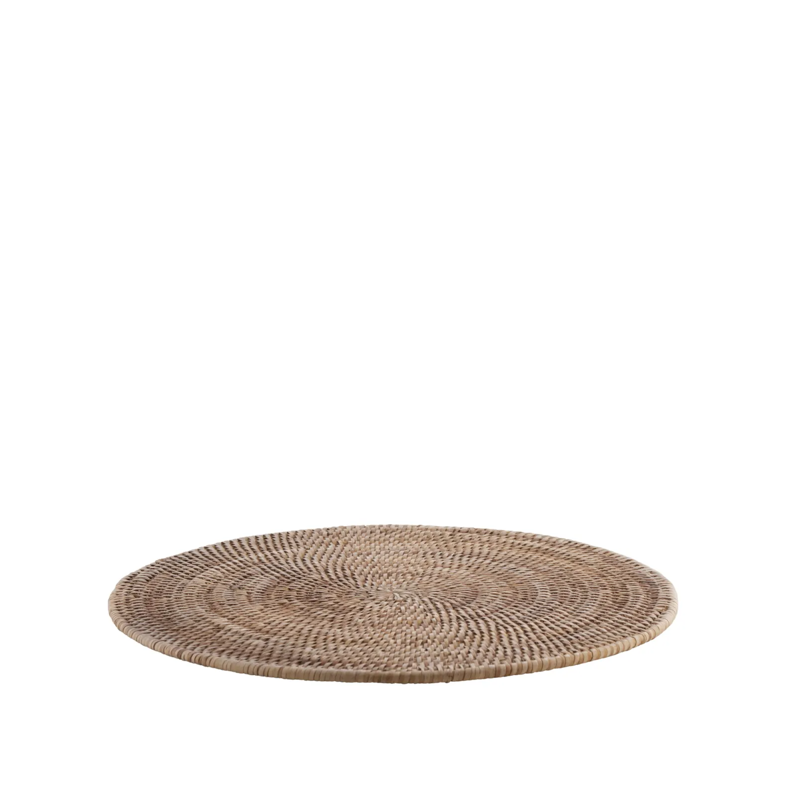 Sottopiatto in rattan intrecciata Nature
