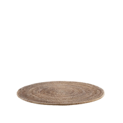 Sottopiatto in rattan intrecciata Nature