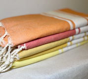 Telo Mare Fouta Classic Arancio
