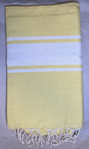 Telo Mare Fouta Classic Giallo
