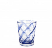 Bicchiere in Metacrilato con Spirale Blu Set 6pz