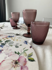 Bicchiere Acqua "Bolle" Rosa 6pz