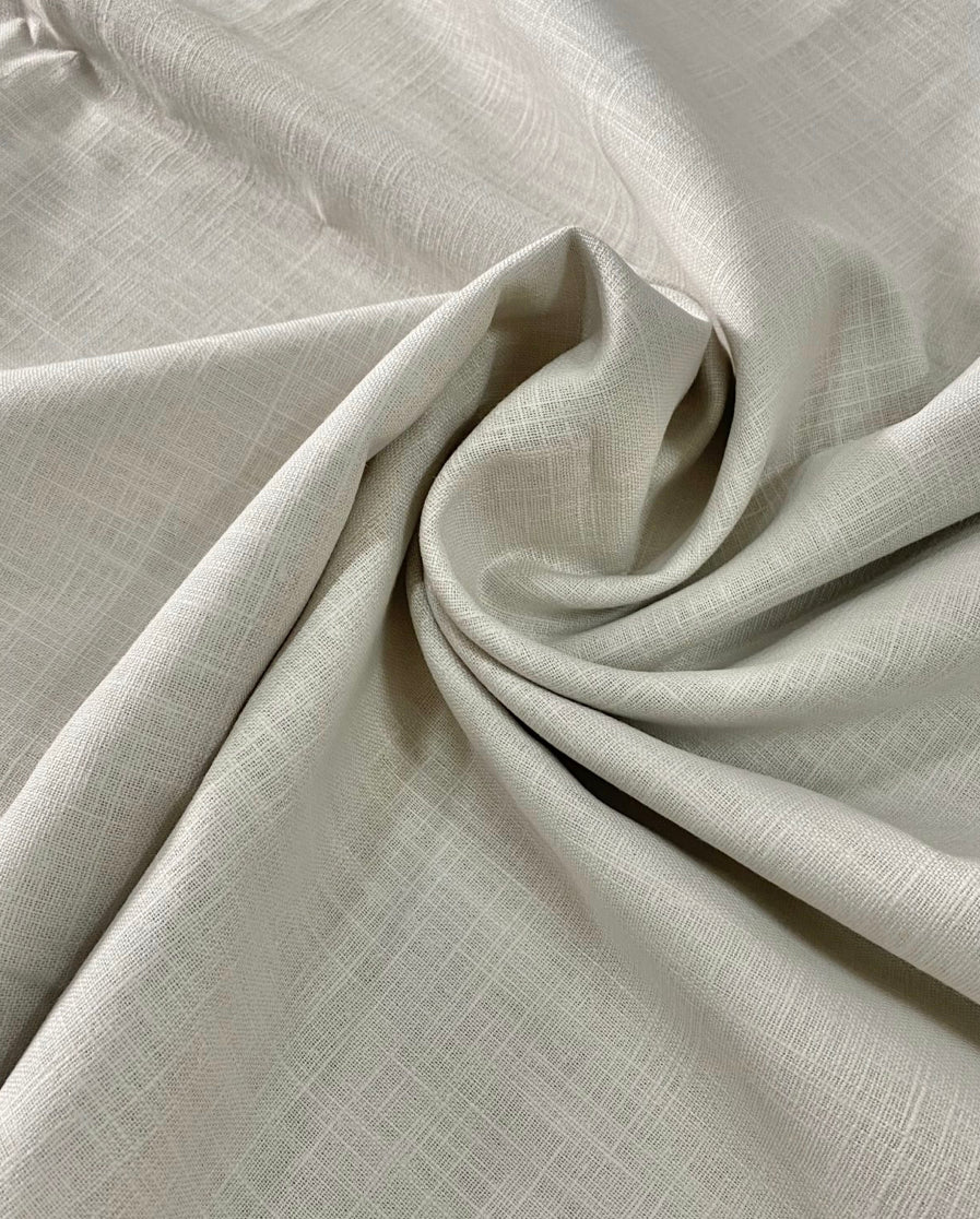 Runner Lino Lavato 50x150 cm con cordonetto tono su tono - A.Bi.Ci. Lab
