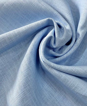 Runner Lino Lavato 50x150 cm con cordonetto tono su tono - A.Bi.Ci. Lab